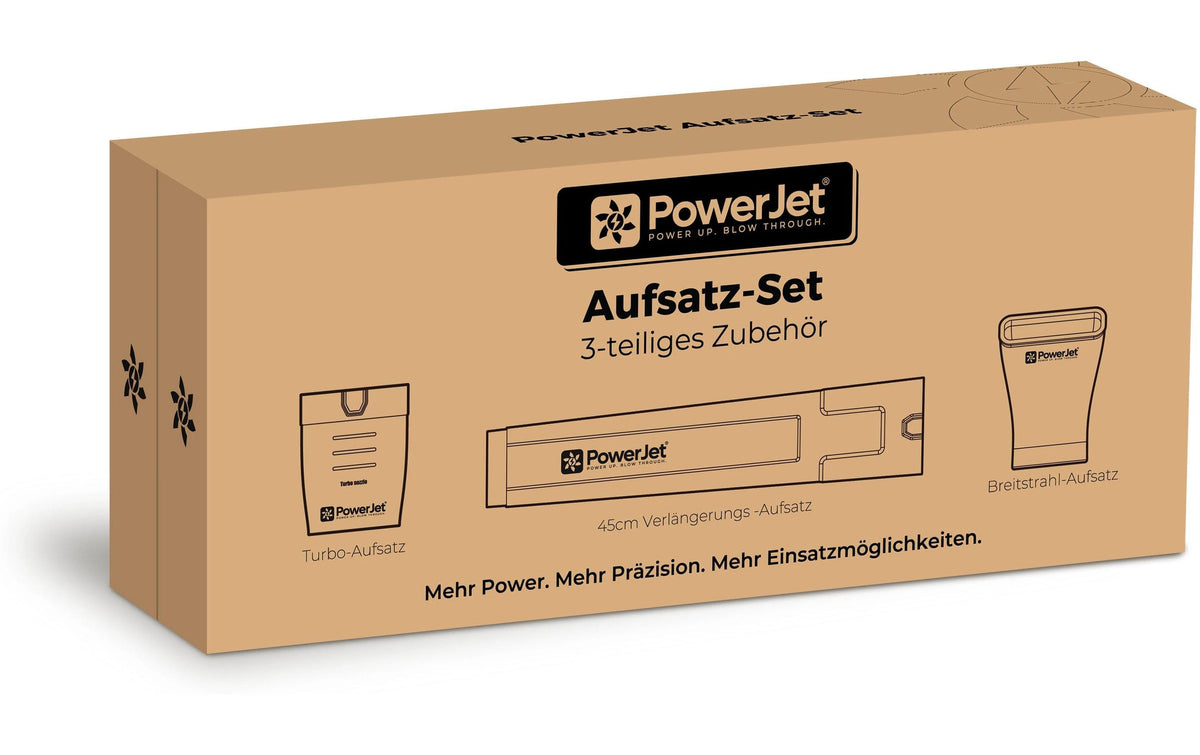 PowerJets Aufsatz-Set – für PowerJets Luftgebläse