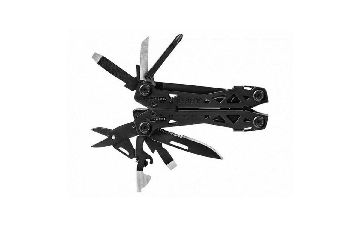 Gerber Multitool Outdoor – 15 Funktionen, Klingenlänge 57 mm, arretierbar, Edelstahl