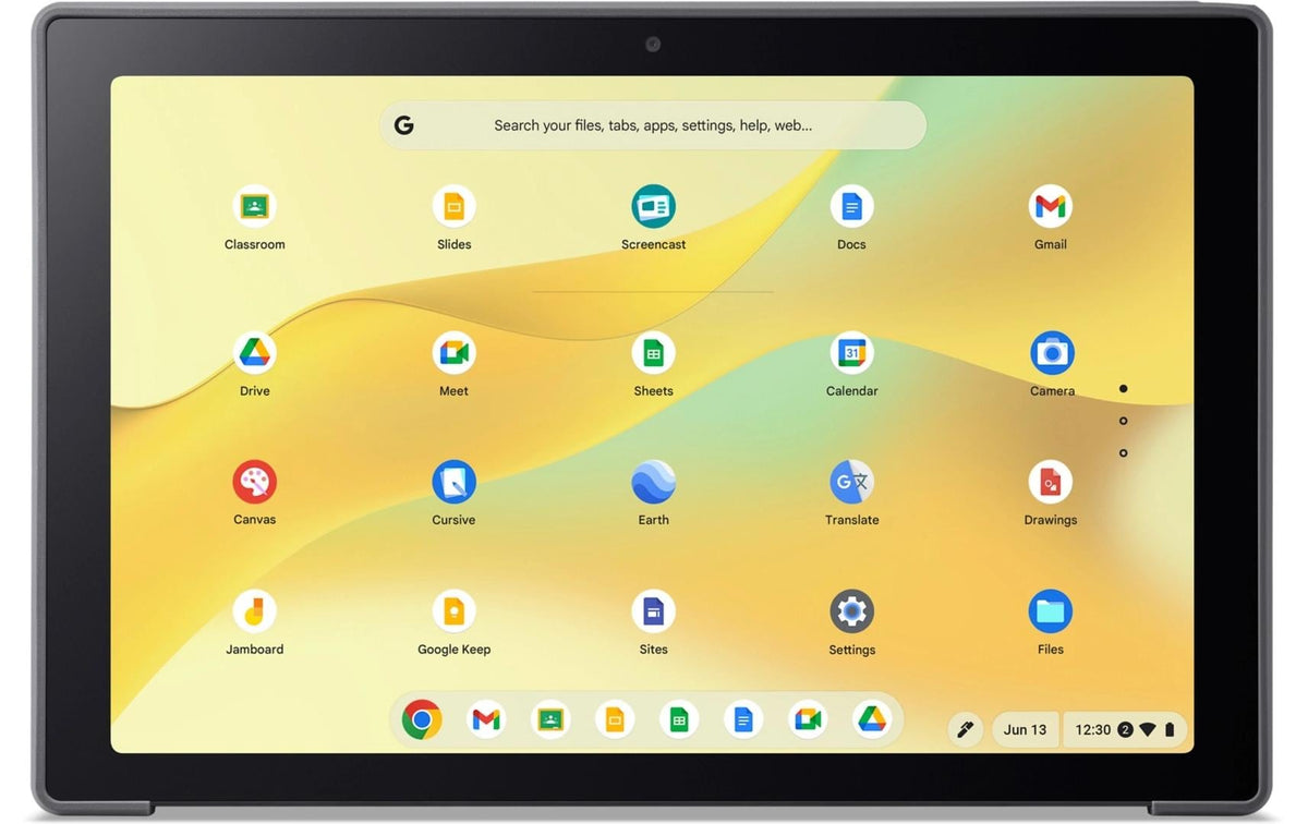 Acer Chromebook Tab 311 – 11", 128 GB, 8 GB RAM, Wi‑Fi, Silber