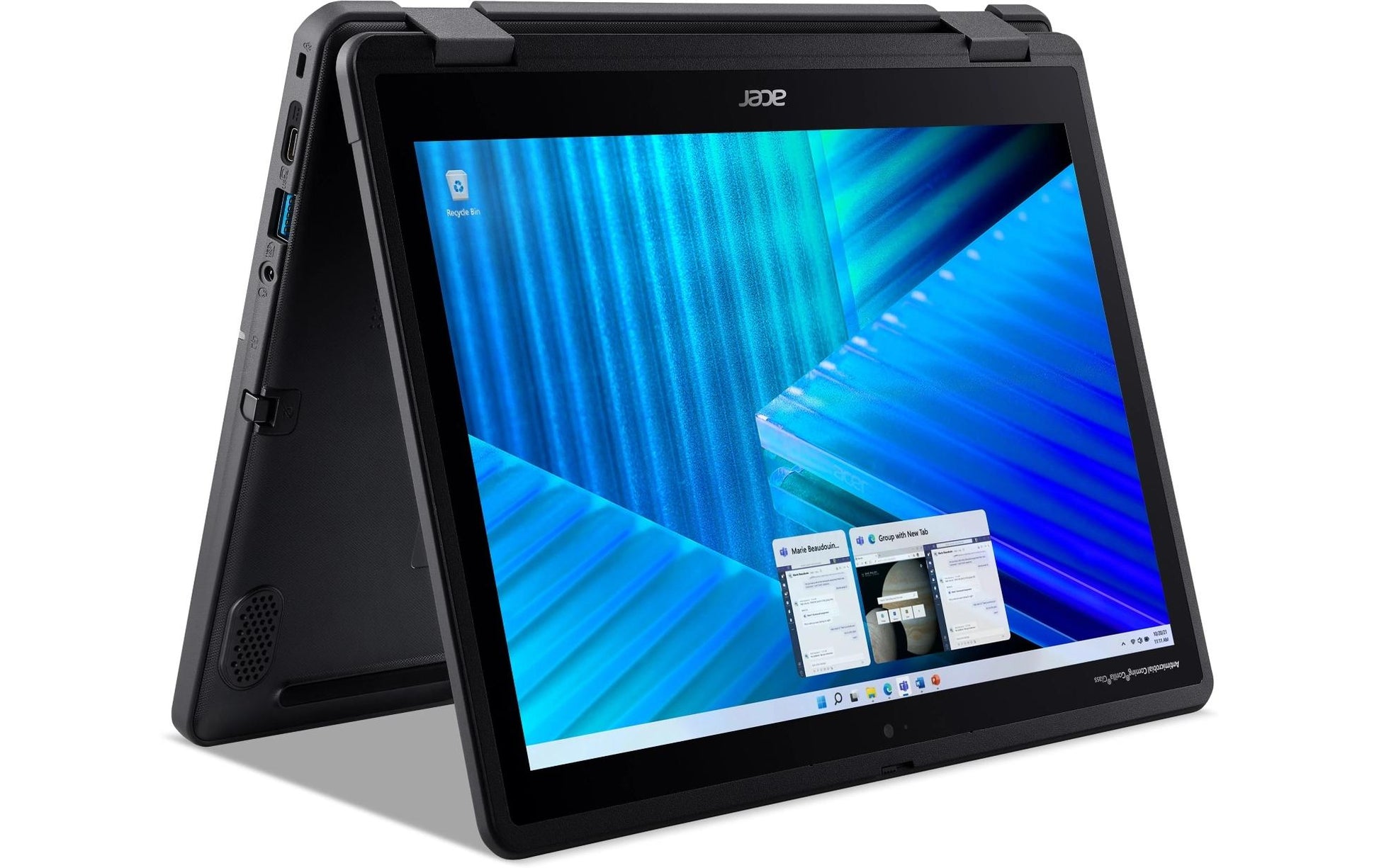 Acer Travelmate B312RN-31 – 12.2" WUXGA Touch, N150, 8 GB, 128 GB SSD, Win 11 Pro, QWERTZ (CH)