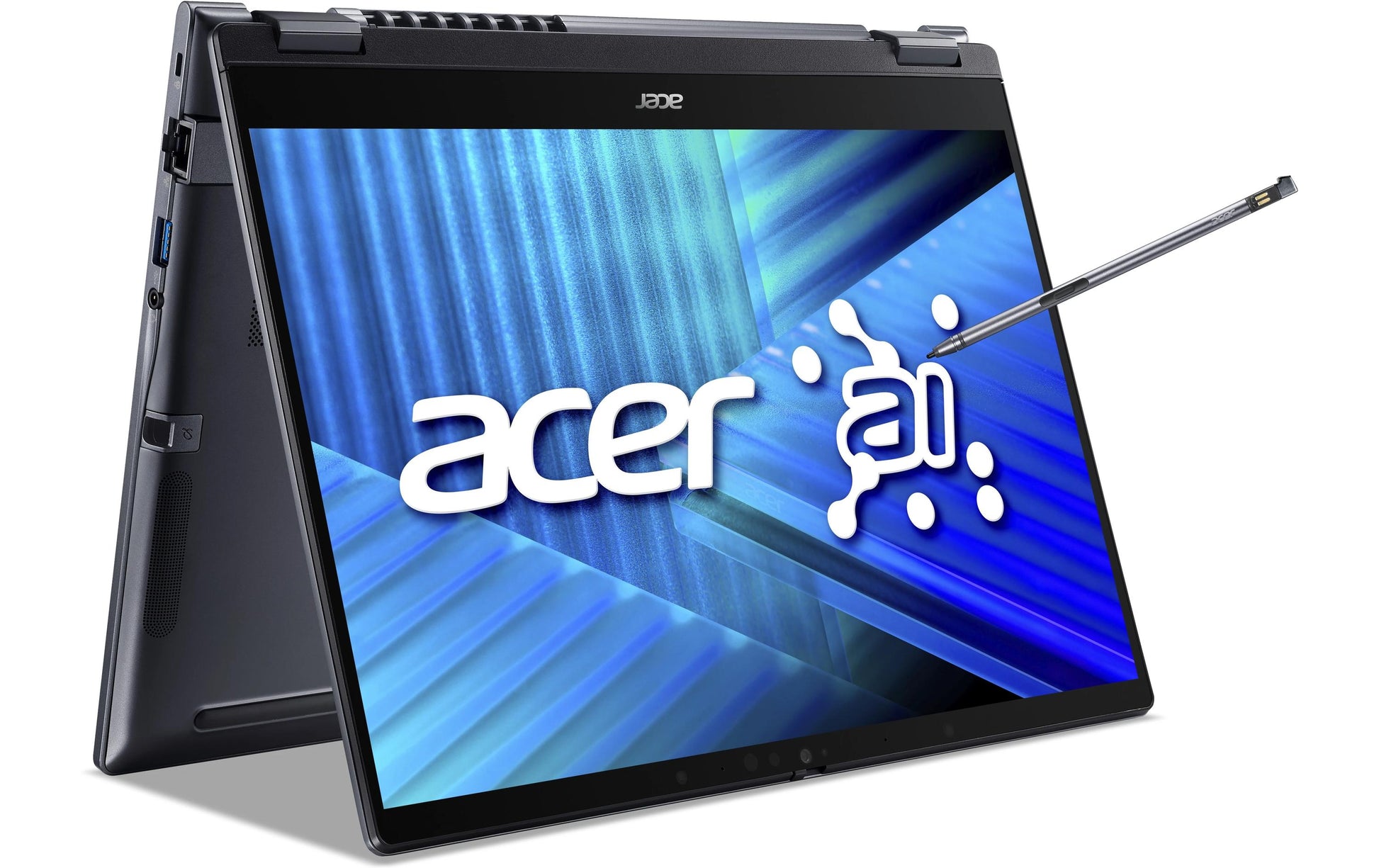 Acer TM P414RN-55 Spin – 14" WUXGA Touch, Core Ultra 7 255U, 32 GB, 512 GB SSD, Win 11 Pro, QWERTZ (CH)