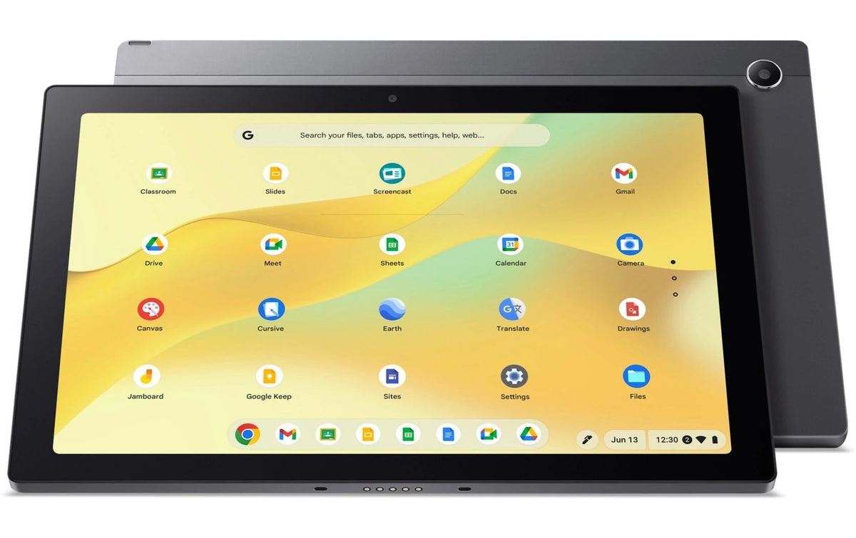 Acer Chromebook Tab 311 – 11", 128 GB, 8 GB RAM, Wi‑Fi, Silber