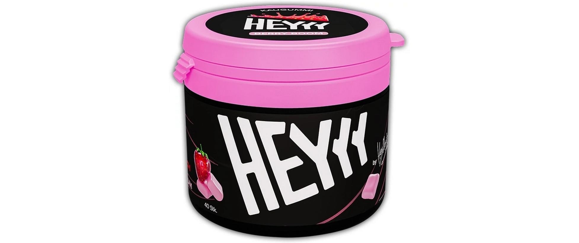 Heyyygum Kaugummi – Erdbeer, zuckerfrei – 68 g
