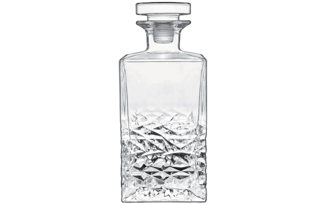 Bormioli Luigi Luigi Bormioli Karaffe Mixology Textures – 75 ml, 9,0 × 20,5 cm, Glas, Transparent, spülmaschinenfest