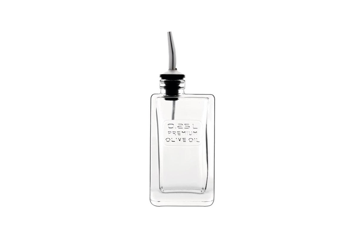 Bormioli Luigi Luigi Bormioli Optima – Ölflasche 250 ml, Glas, Transparent