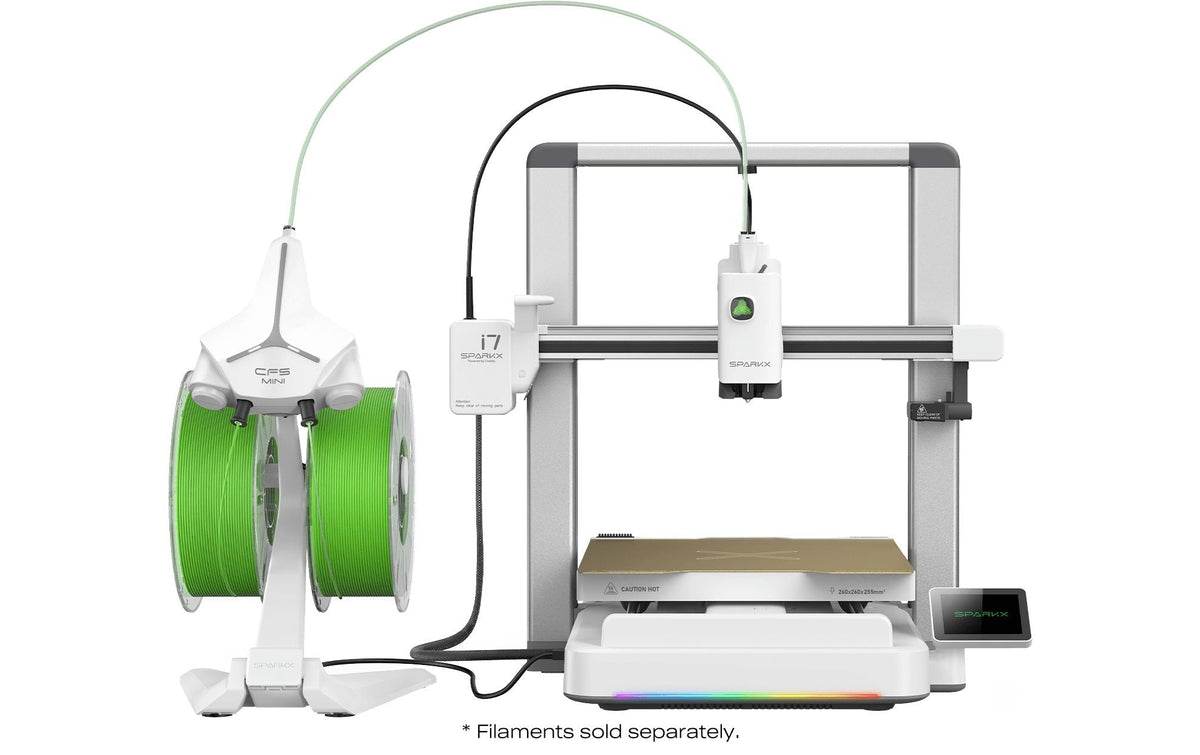 Creality 3D Creality SPARKX i7 Autofill Combo (i7+CFS mini) FDM 3D-Drucker – min. Schichthöhe 0,05 mm – inkl. CFS