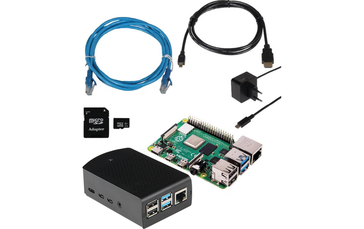 Raspberry Pi 4 Modell B Micro – ARM Cortex‑A72, 4 GB RAM