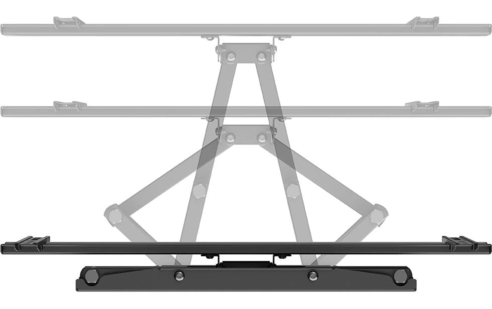 myWall My Wall Wandhalterung – Vollbeweglich – 37–80" – VESA 100×100–600×400 – bis 40 kg, Höhenverstellbar – Schwarz