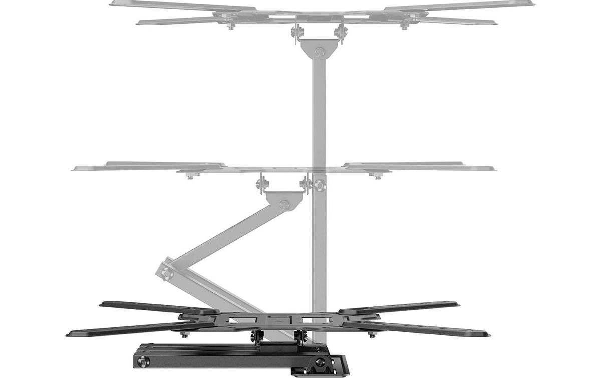 myWall My Wall Vollbewegliche Wandhalterung – 23–65" – VESA 100×100–400×400 – bis 30 kg, Schwarz
