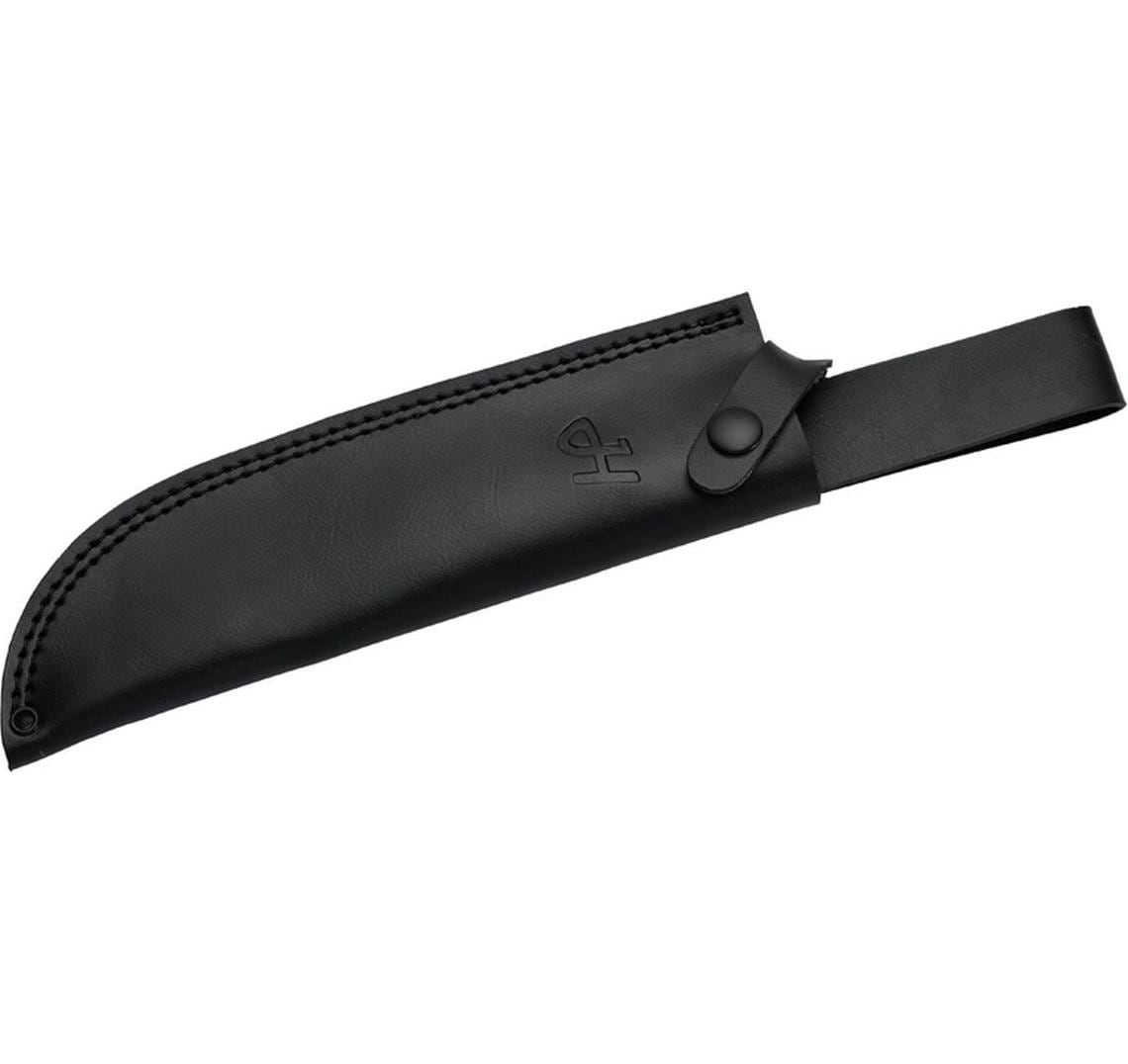 Herbertz Survivalmesser, Klingenstahl D2, Klingenlänge 197 mm, Gesamtlänge 324 mm, Olivenholz