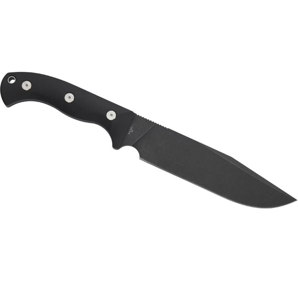 Herbertz D2 – Outdoormesser 173 mm, G10-Griff, feststehend, schwarz
