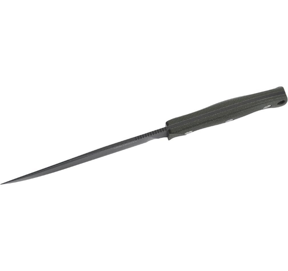 Herbertz D2 – Outdoormesser 173 mm, Micarta, Grün