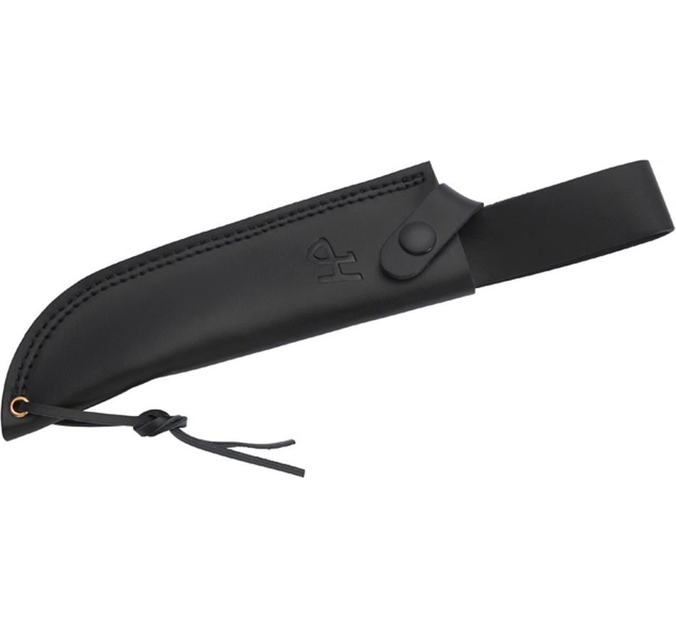 Herbertz Klappmesser/Outdoormesser 173 mm, D2-Klinge, G10-Griff, feststehende Klinge, schwarz