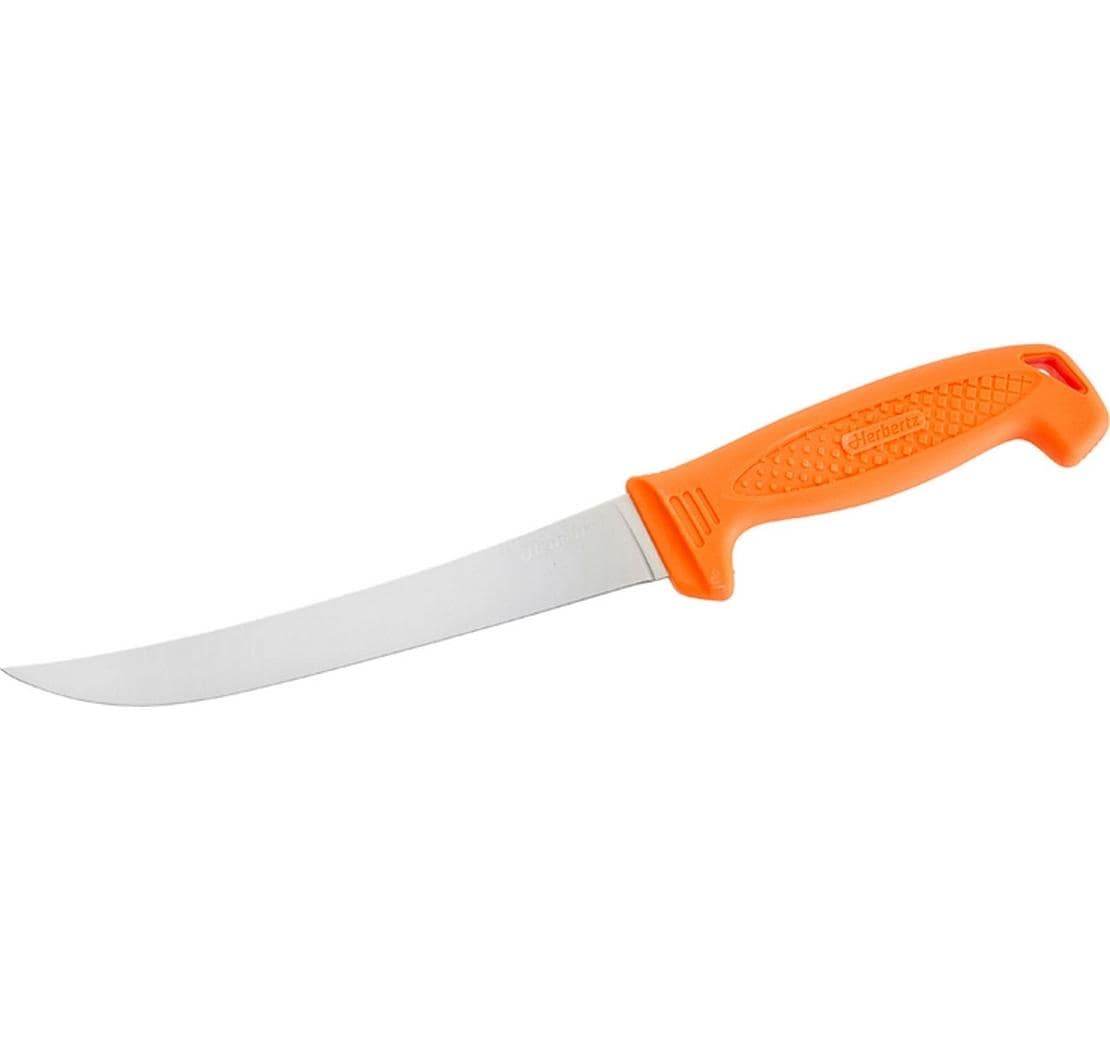 Herbertz Filetiermesser 17,9 cm, Kunststoff, Orange