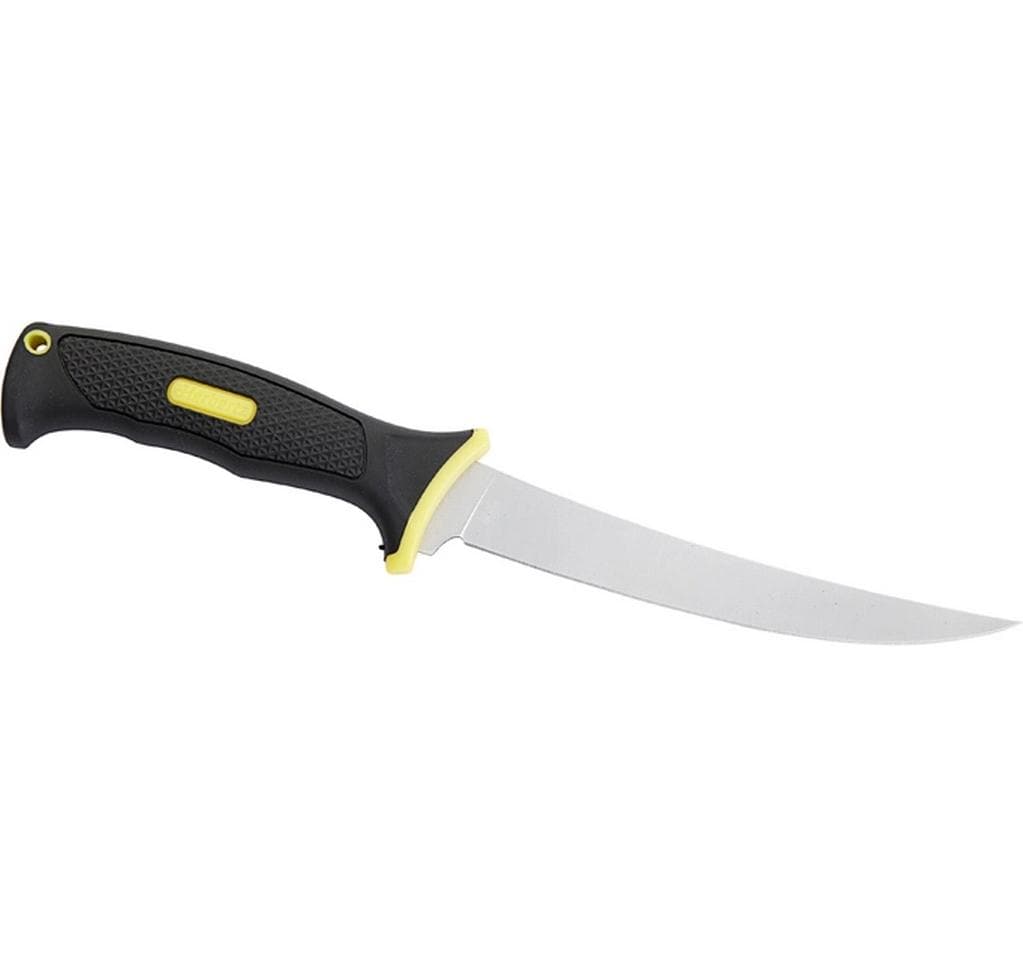 Herbertz Filetiermesser 16 cm, Kunststoffgriff, Gelb/Schwarz, mit Feststellklinge