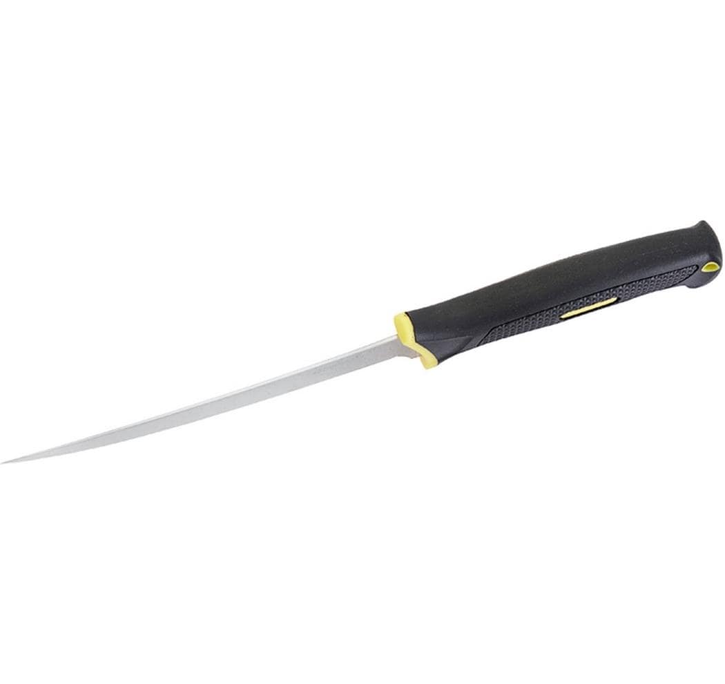 Herbertz Filetiermesser 16 cm, Kunststoffgriff, Gelb/Schwarz, mit Feststellklinge