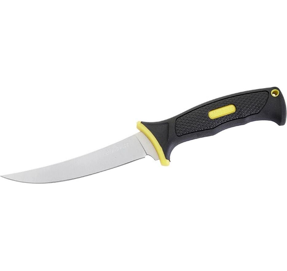 Herbertz Filetiermesser 13,5 cm, Kunststoffgriff, Gelb/Schwarz, Feststellklinge