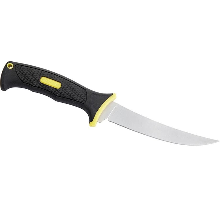 Herbertz Filetiermesser 13,5 cm, Kunststoffgriff, Gelb/Schwarz, Feststellklinge