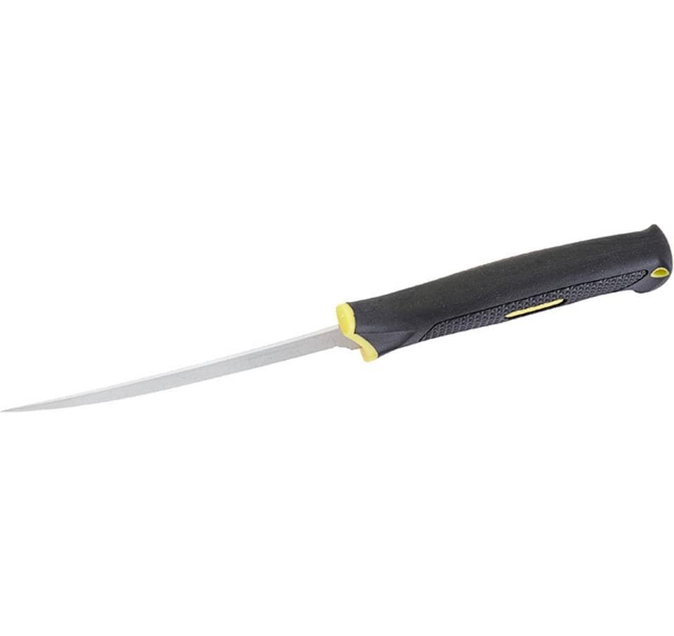 Herbertz Filetiermesser 13,5 cm, Kunststoffgriff, Gelb/Schwarz, Feststellklinge