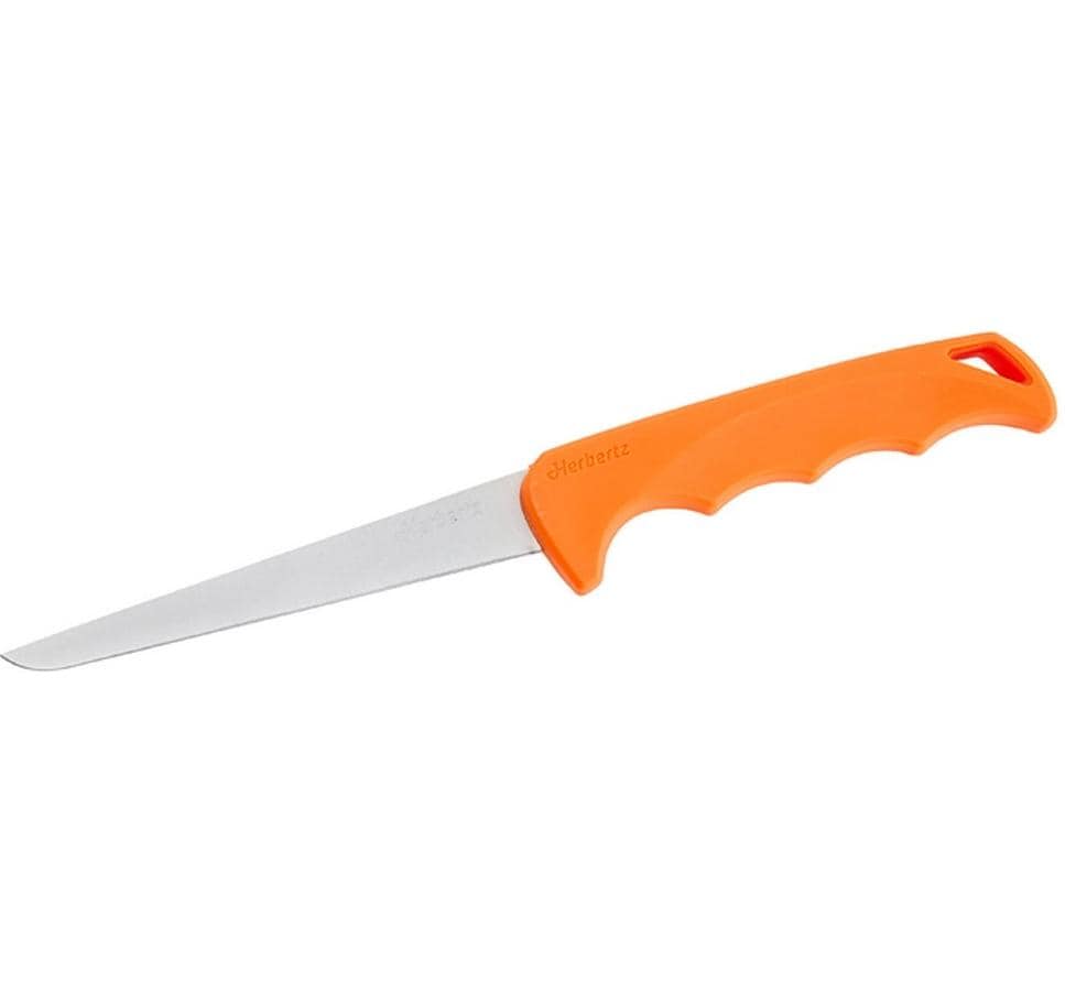 Herbertz Filetiermesser 13,5 cm, Kunststoff, Orange