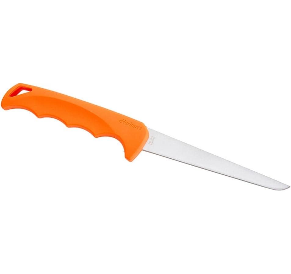 Herbertz Filetiermesser 13,5 cm, Kunststoff, Orange