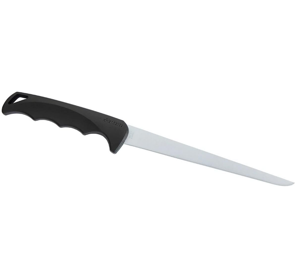 Herbertz Filetiermesser 18 cm, Kunststoffgriff, Schwarz