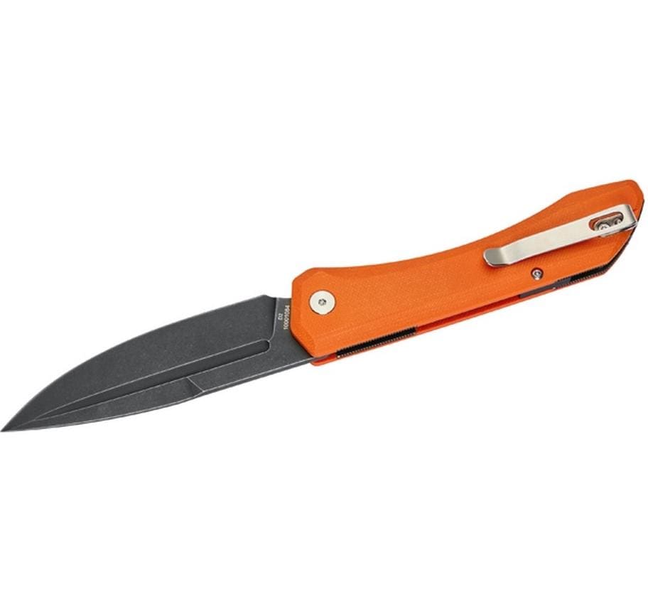 Herbertz Klappmesser 94 mm, Micarta, Liner-Lock, Orange