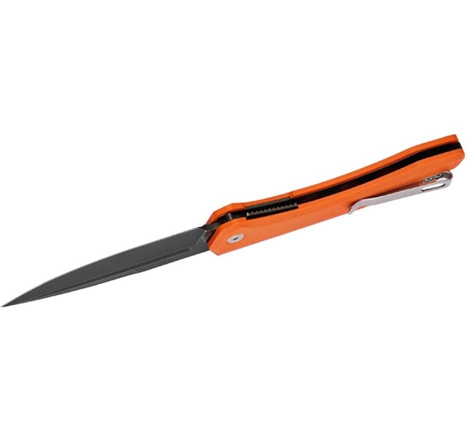 Herbertz Klappmesser 94 mm, Micarta, Liner-Lock, Orange