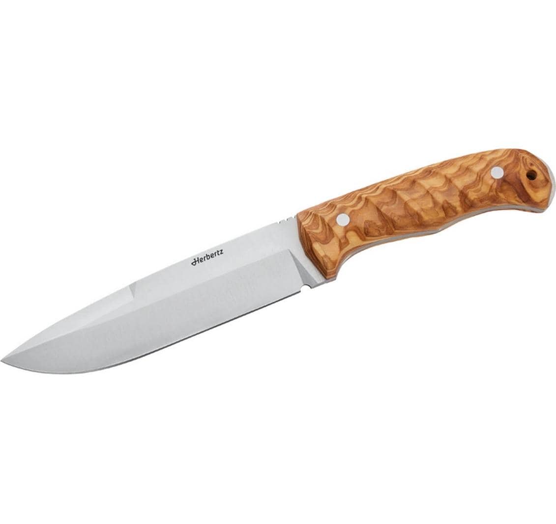 Herbertz Outdoormesser 150 mm, Olivenholz, feststehend