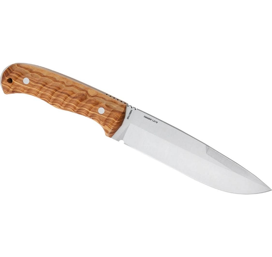 Herbertz Outdoormesser 150 mm, Olivenholz, feststehend