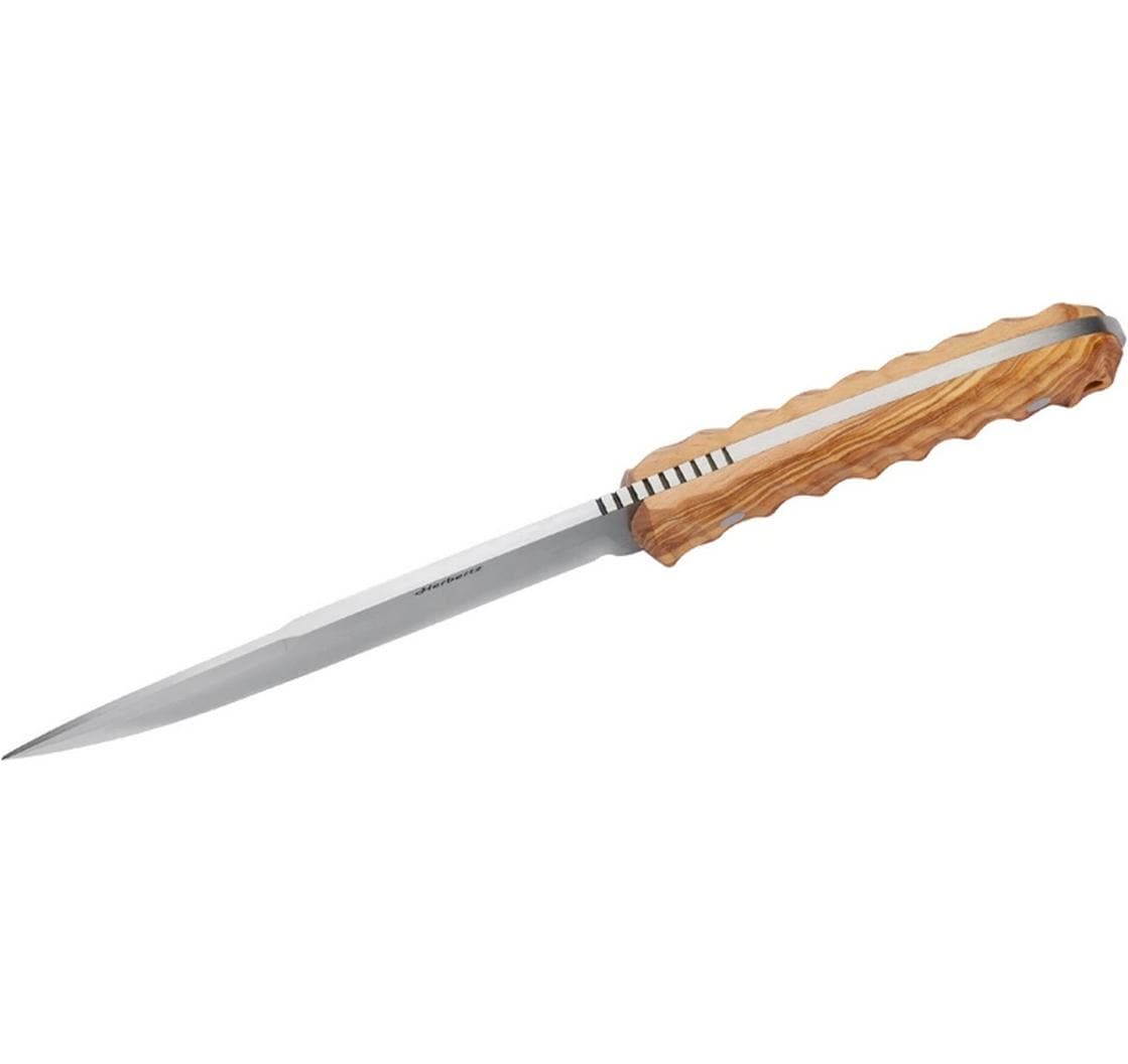 Herbertz Outdoormesser 150 mm, Olivenholz, feststehend