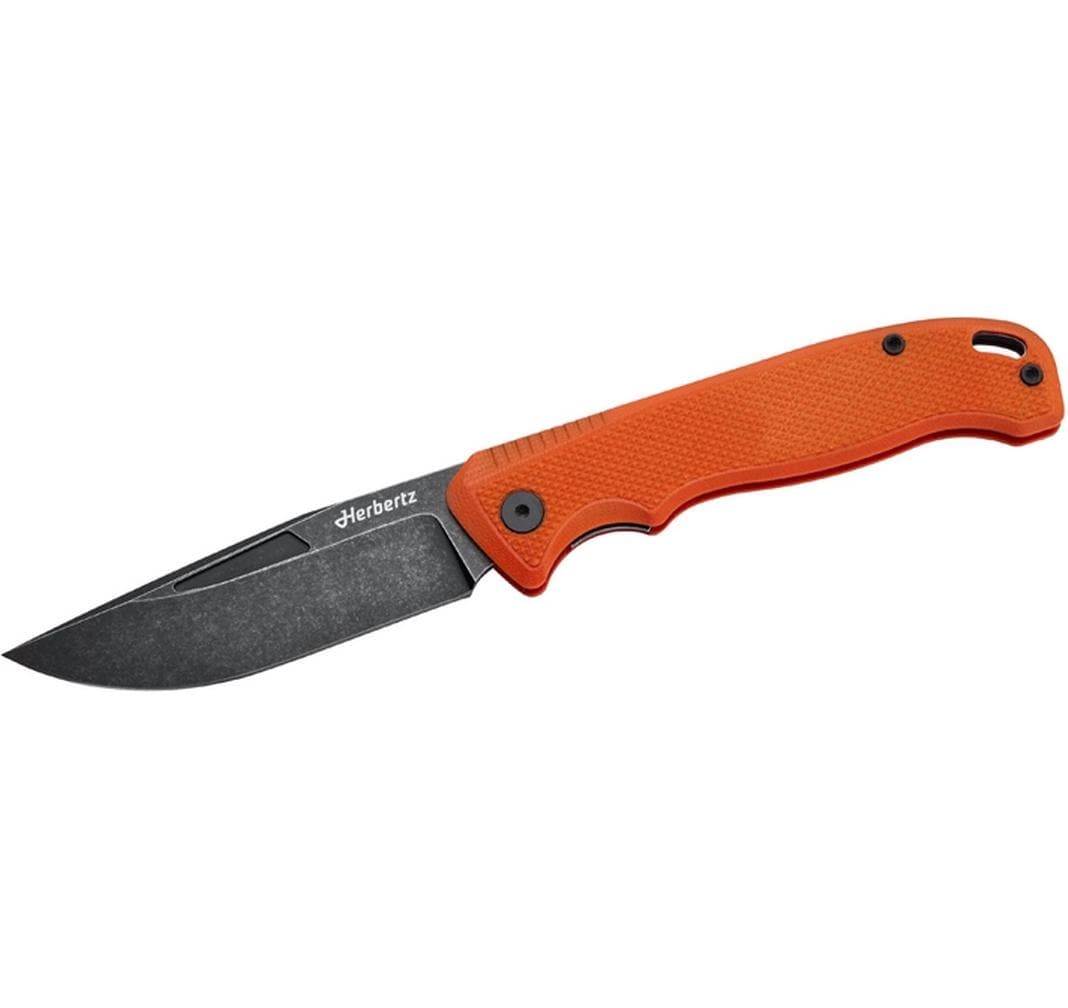 Herbertz Klappmesser 87 mm, Liner-Lock, Orange