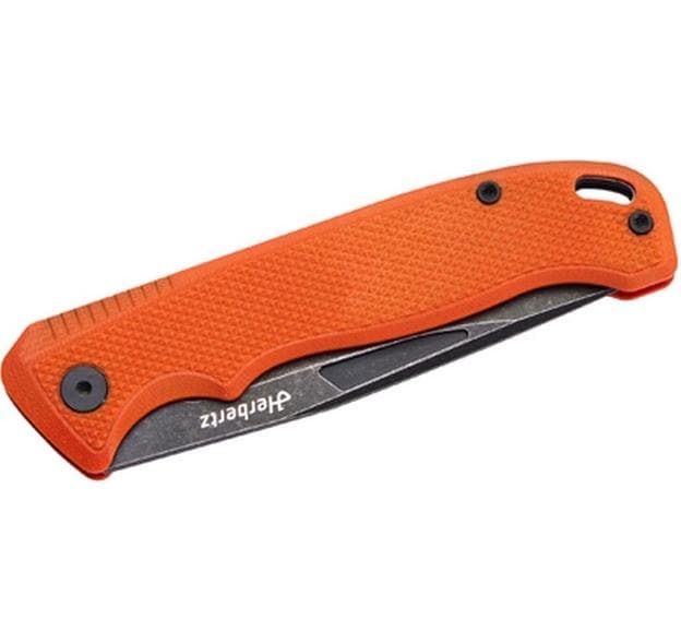 Herbertz Klappmesser 87 mm, Liner-Lock, Orange