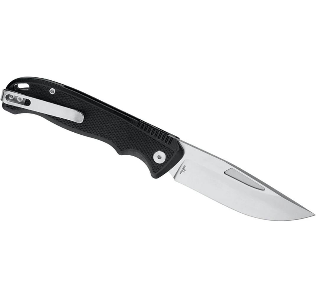 Herbertz Klappmesser 87 mm, Liner-Lock, Schwarz
