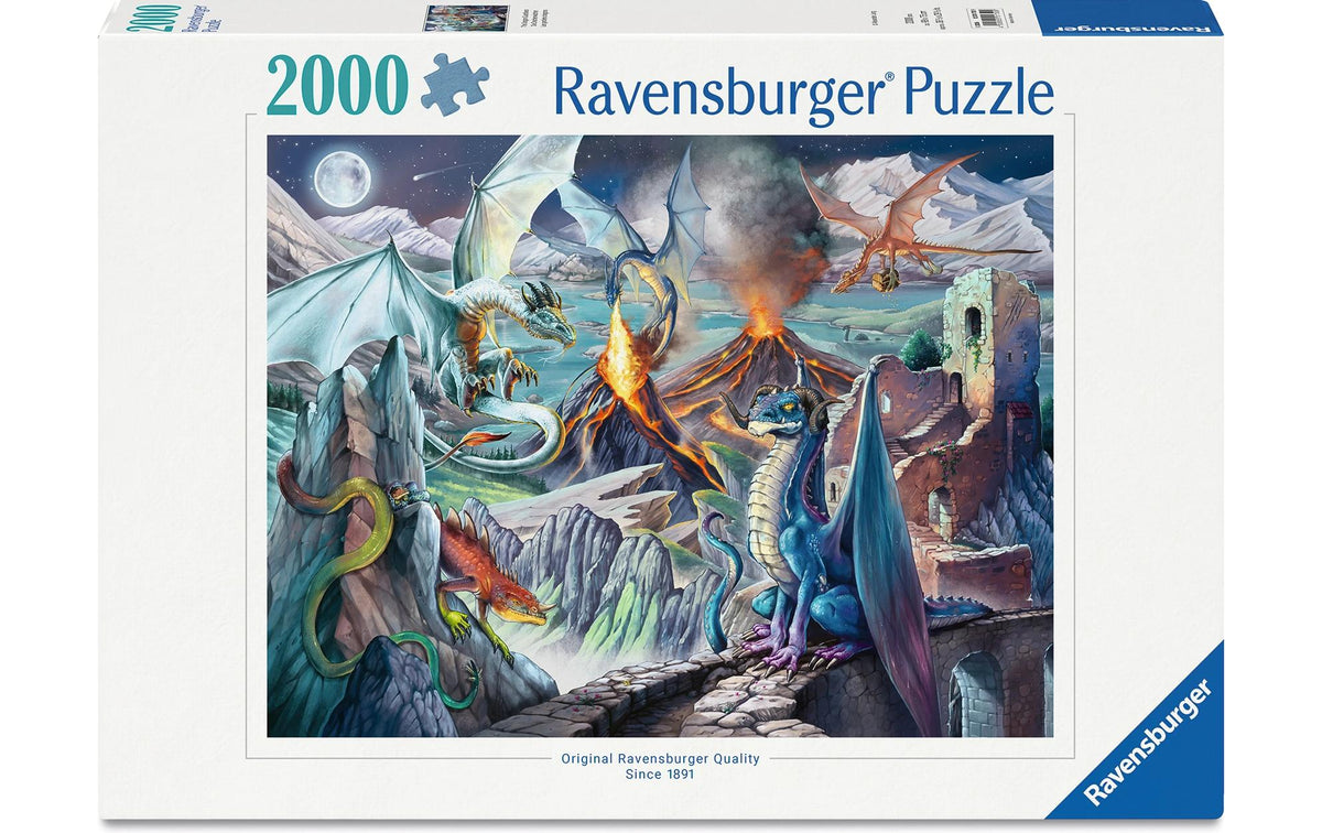 Ravensburger Die Drachenwächter – Logikspiel, ab 14 Jahren, DE/EN/FR/IT/NL/ES