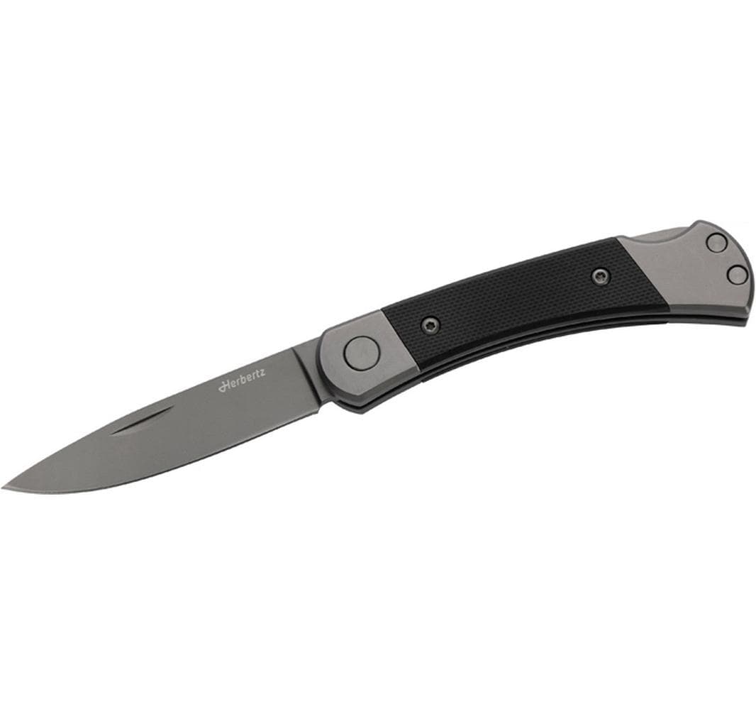 Herbertz Klappmesser 65 mm, Lock-Back, Kunststoff/Stahl