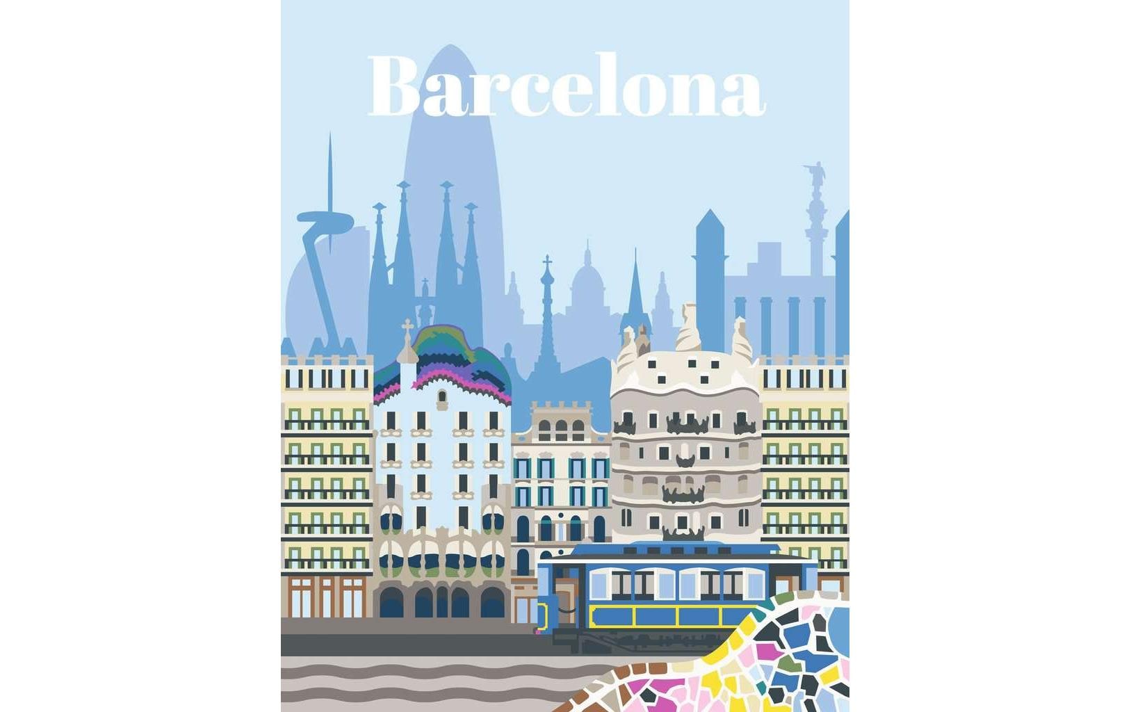 Ravensburger Colorful Barcelona – Bastelset – ab 12 Jahren