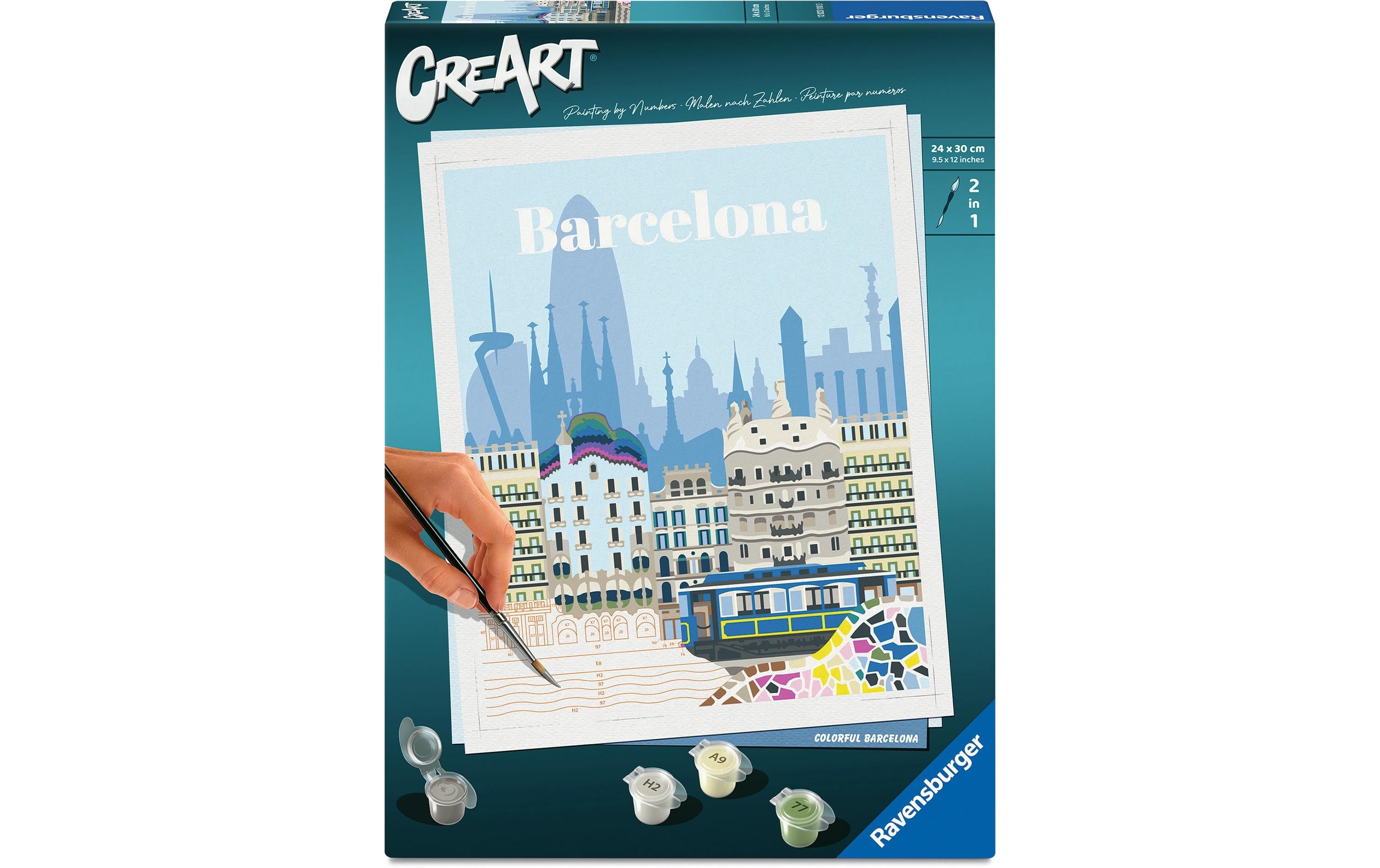 Ravensburger Colorful Barcelona – Bastelset – ab 12 Jahren