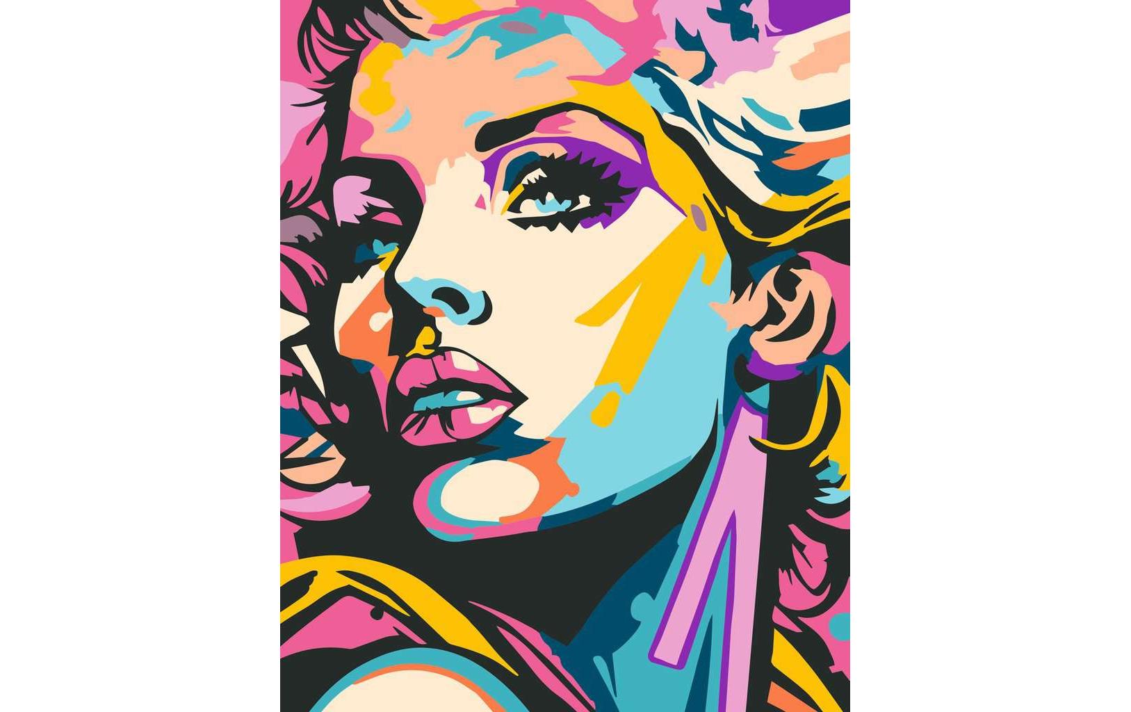 Ravensburger Colorful Woman – Malset – Gesicht – 24 × 30 cm – ab 12 Jahren