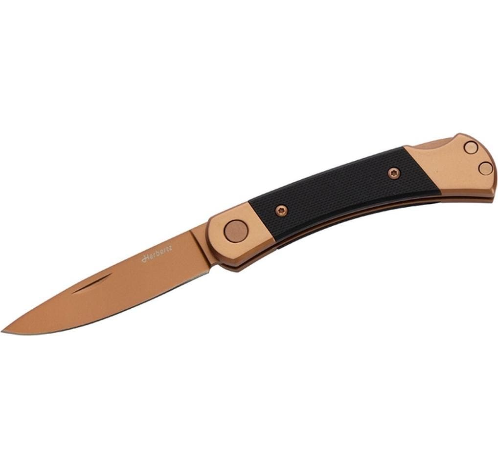 Herbertz Klappmesser 65 mm, Lock-Back, Kunststoff/Stahl