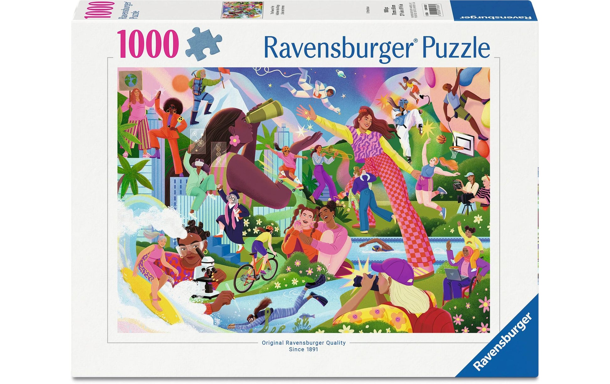 Ravensburger Puzzle The Power of Her – 1000 Teile – 70 × 50 cm – ab 14 Jahren