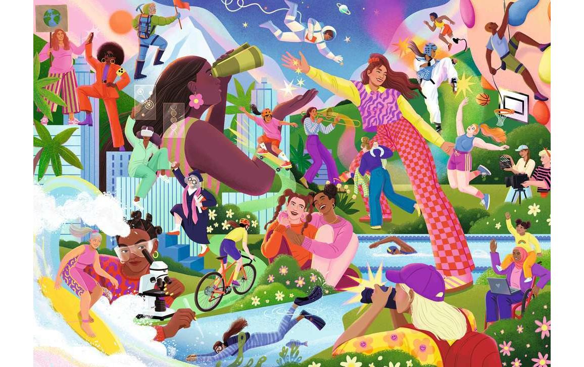 Ravensburger Puzzle The Power of Her – 1000 Teile – 70 × 50 cm – ab 14 Jahren
