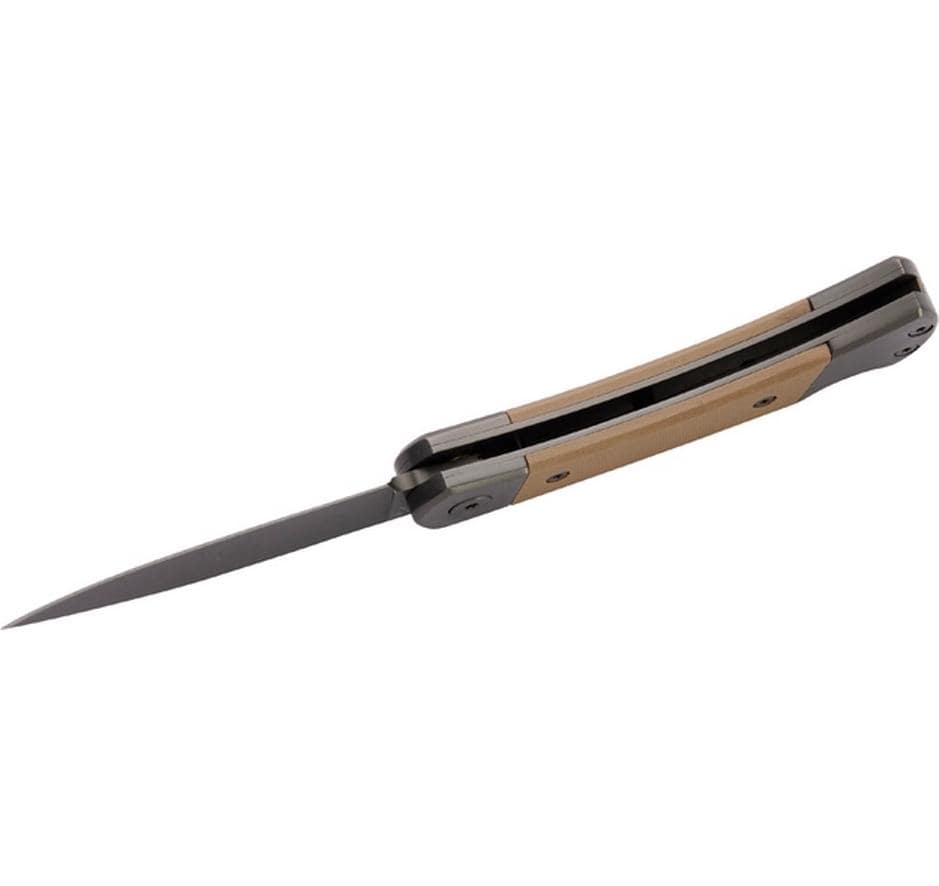 Herbertz Klappmesser 65 mm, Lock-Back, Kunststoff/Stahl, Dunkelgrau