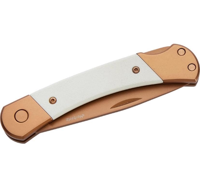 Herbertz Klappmesser 80 mm, Lock-Back, Titanbeschichtung