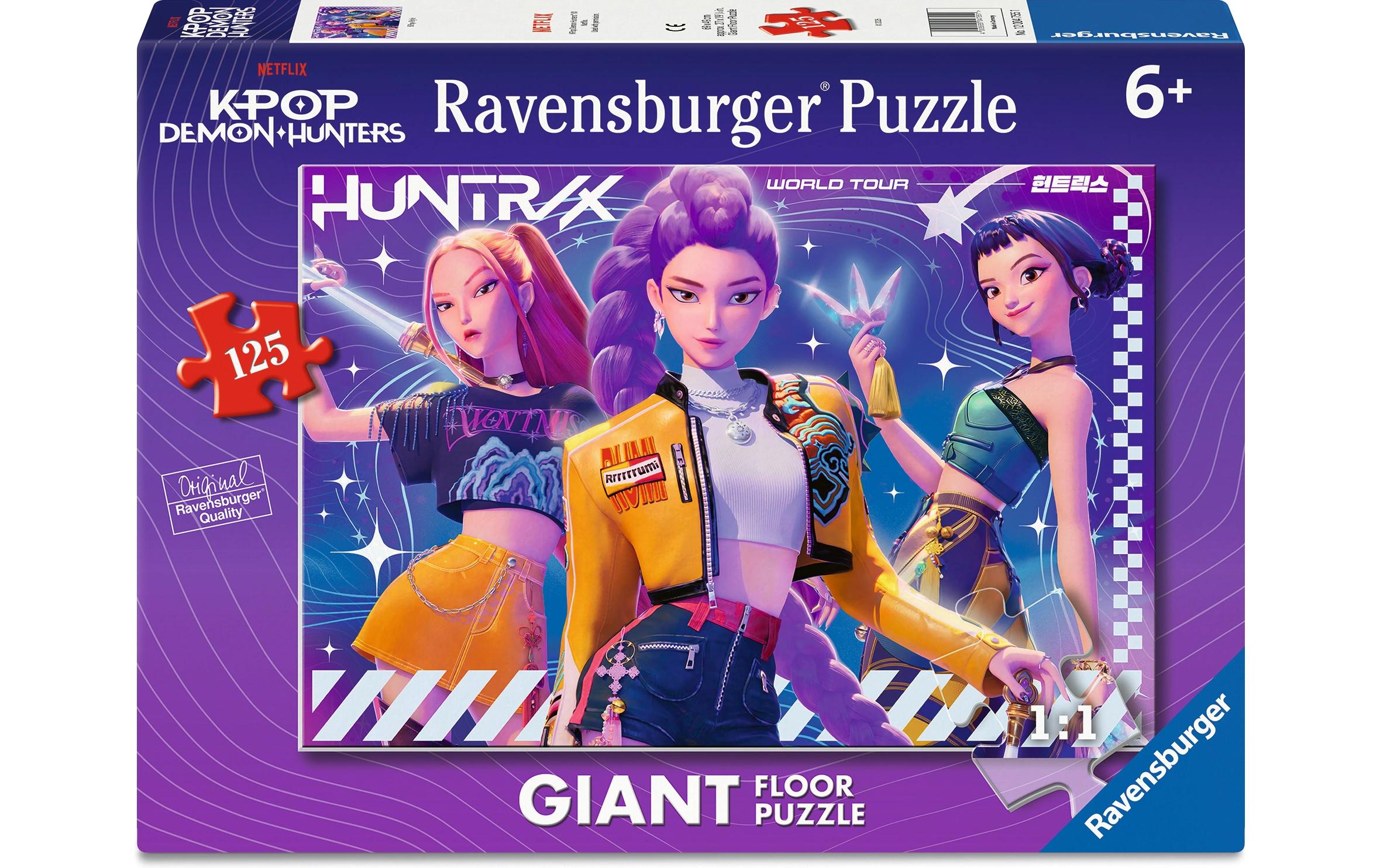 Ravensburger Puzzle Demon Hunters – 125 Teile – 37,3 × 27,3 cm – ab 6 Jahren
