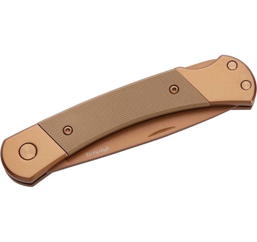 Herbertz Klappmesser 80 mm, Edelstahl, Lock-Back
