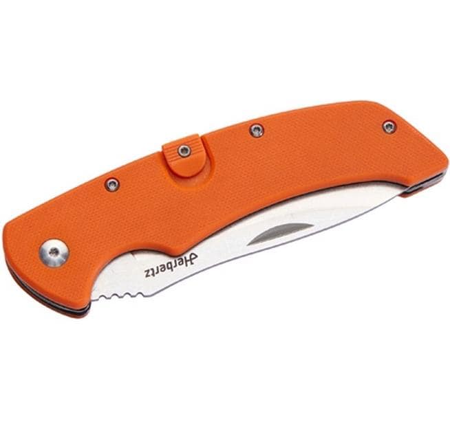 Herbertz Klappmesser 90 mm, Lock-Back, Orange