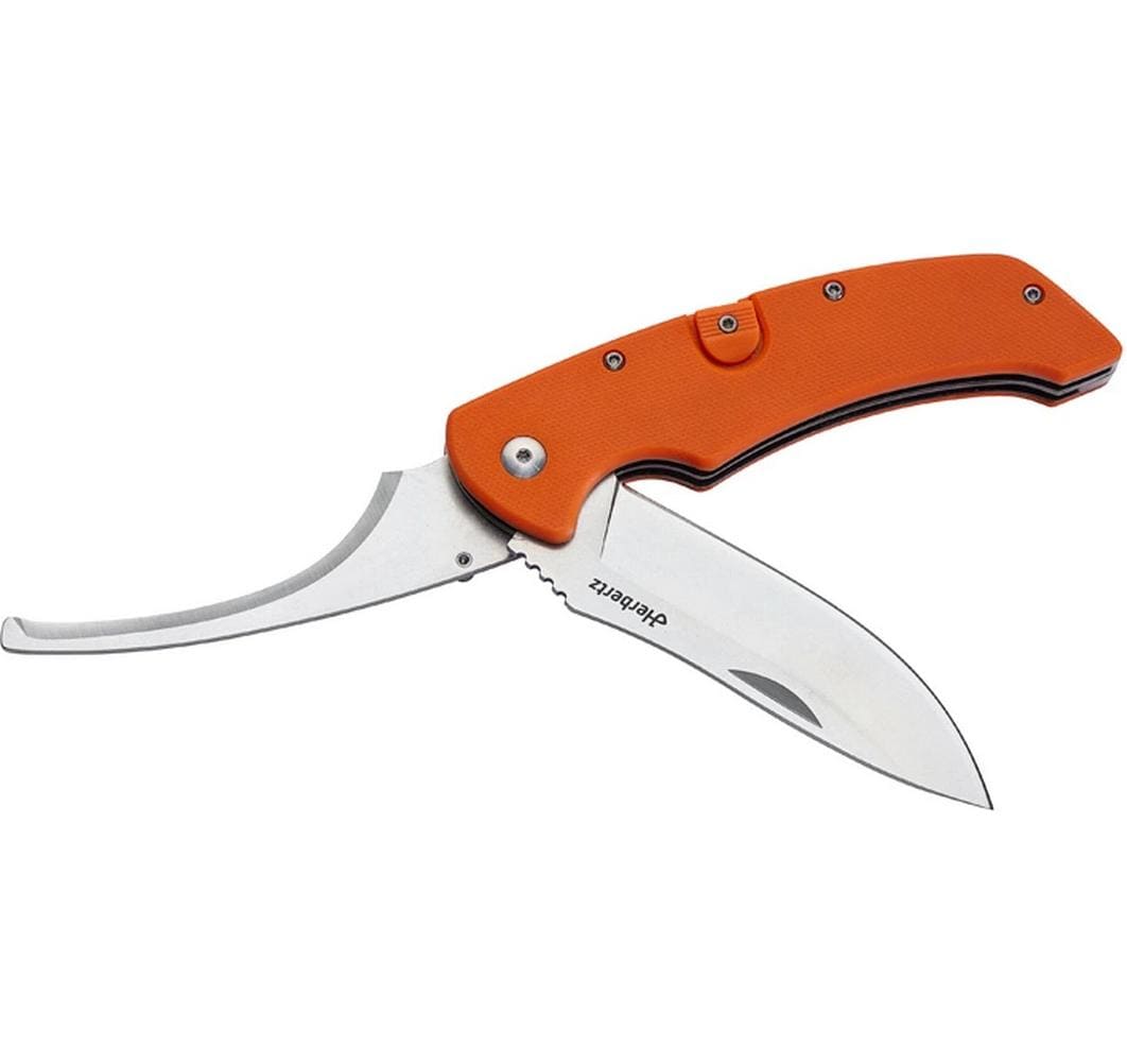 Herbertz Klappmesser 90 mm, Lock-Back, Orange
