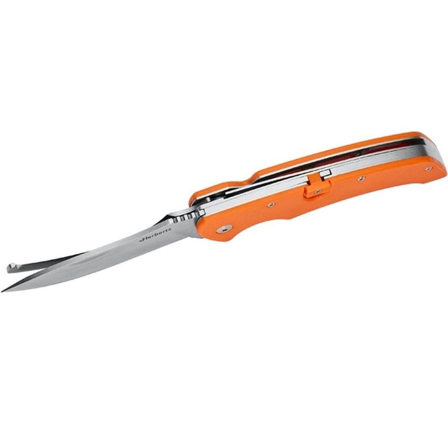 Herbertz Klappmesser 90 mm, Lock-Back, Orange