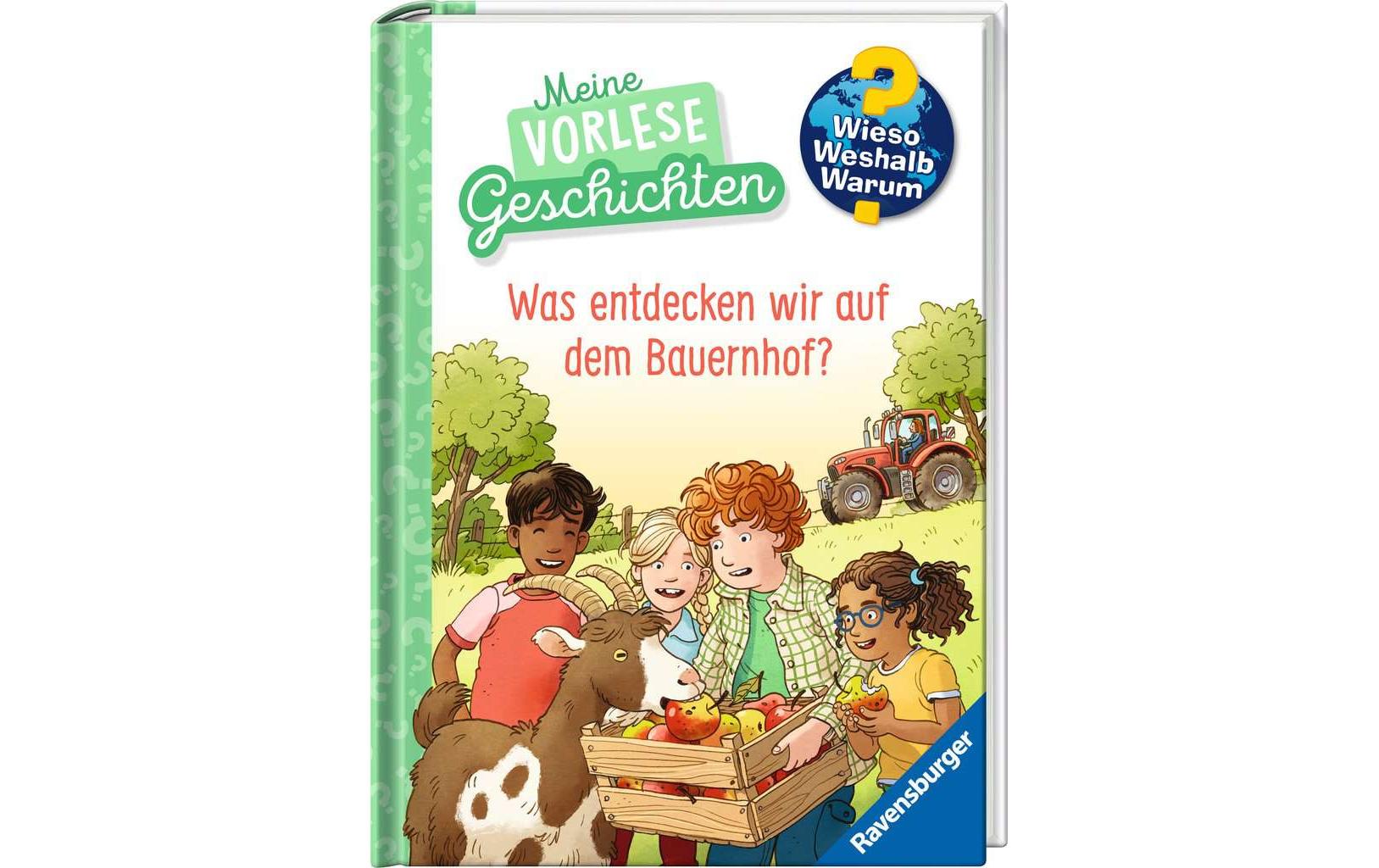 Ravensburger Buch – WWWVorlesen4: Bauernhof, Hardcover, 144 Seiten, Deutsch, ab 4 Jahren